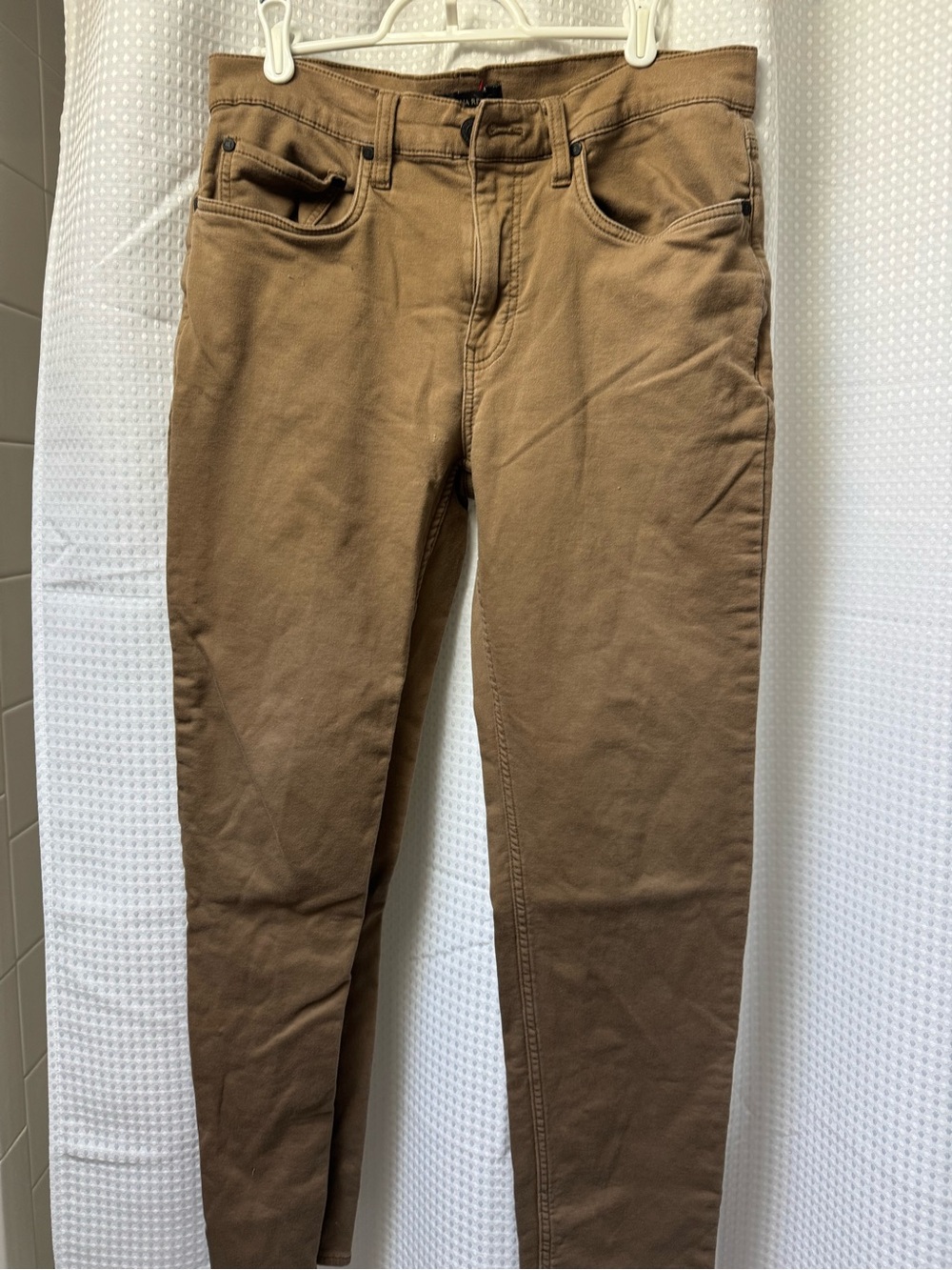 Banana Republic Tan Brown Chino Pants Slim Fit 5 pocket Men’s 32x30